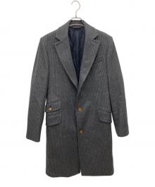 Vivienne Westwood man（ヴィヴィアン ウェストウッド マン）の古着「チェスターコート」｜チャコールグレー