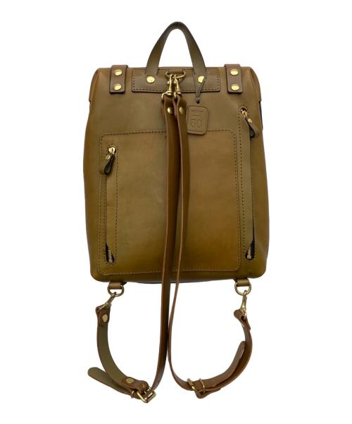 Herz（ヘルツ）Herz (ヘルツ) ラックスリュック キャメルの古着・服飾アイテム