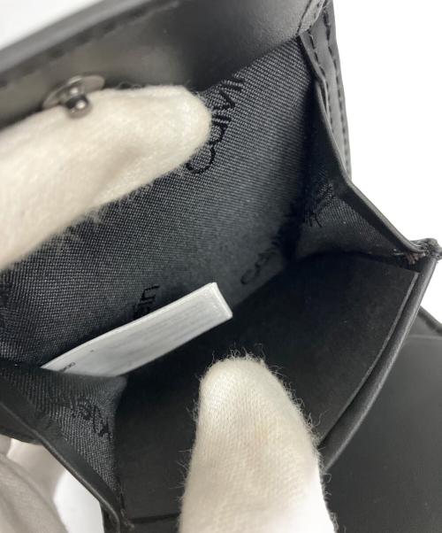 Calvin Klein（カルバンクライン）Calvin Klein (カルバンクライン) 3つ折り財布 ブラックの古着・服飾アイテム
