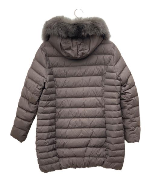 JEAN LOUIS SCHERRER（ジャンルイ シェレル）JEAN LOUIS SCHERRER (ジャンルイ シェレル) ダウンコート ブラウン サイズ:Lの古着・服飾アイテム