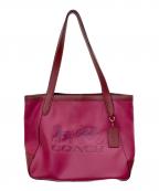 COACHコーチ）の古着「トートバッグ」｜レッド