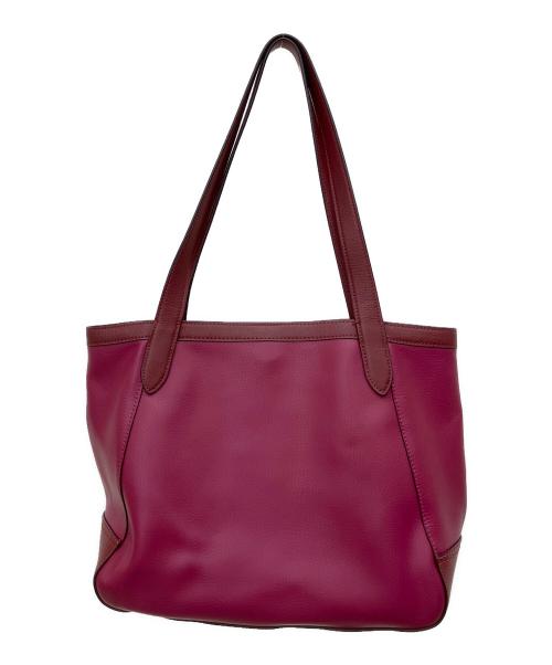 COACH（コーチ）COACH (コーチ) トートバッグ レッドの古着・服飾アイテム