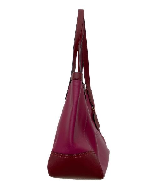 COACH（コーチ）COACH (コーチ) トートバッグ レッドの古着・服飾アイテム