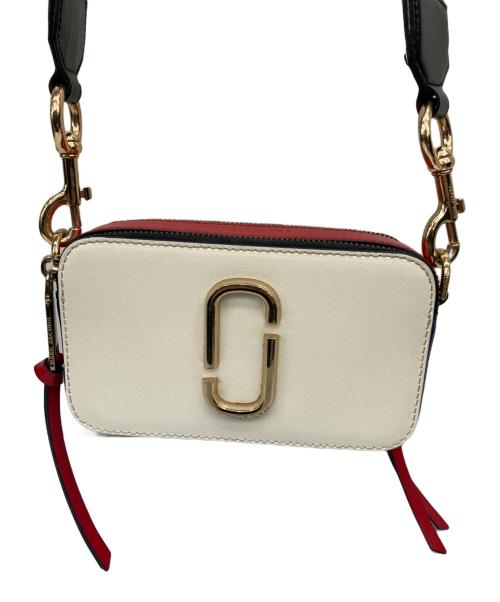 MARC JACOBS（マークジェイコブズ）MARC JACOBS (マークジェイコブス) ザ スナップショット ブルー×ホワイトの古着・服飾アイテム