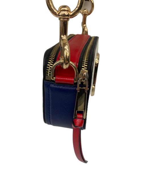 MARC JACOBS（マークジェイコブズ）MARC JACOBS (マークジェイコブス) ザ スナップショット ブルー×ホワイトの古着・服飾アイテム