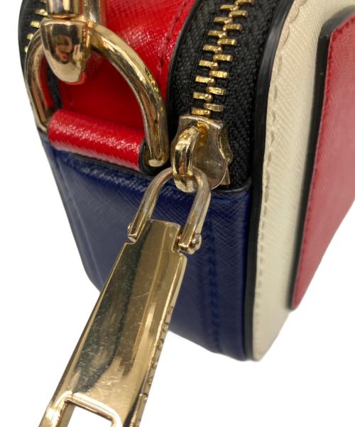 MARC JACOBS（マークジェイコブズ）MARC JACOBS (マークジェイコブス) ザ スナップショット ブルー×ホワイトの古着・服飾アイテム