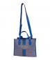 GUESS (ゲス) 2WAYバッグ ブルー：10000円