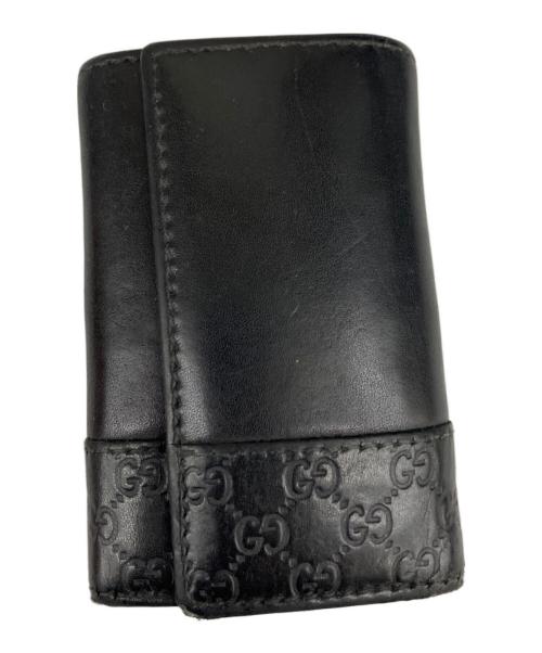GUCCI（グッチ）GUCCI (グッチ) キーケース ブラックの古着・服飾アイテム