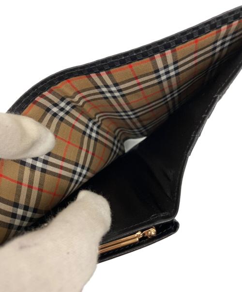 Burberry's（バーバリー）Burberry's (バーバリーズ) 2つ折り財布 ブラックの古着・服飾アイテム