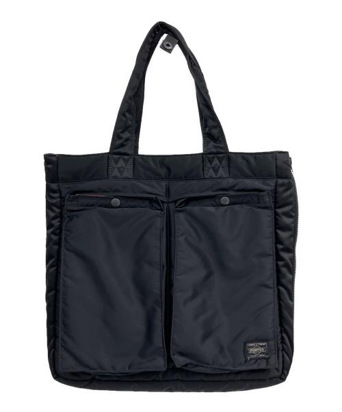 PORTER（ポーター）PORTER (ポーター) タンカートートバッグ ブラックの古着・服飾アイテム