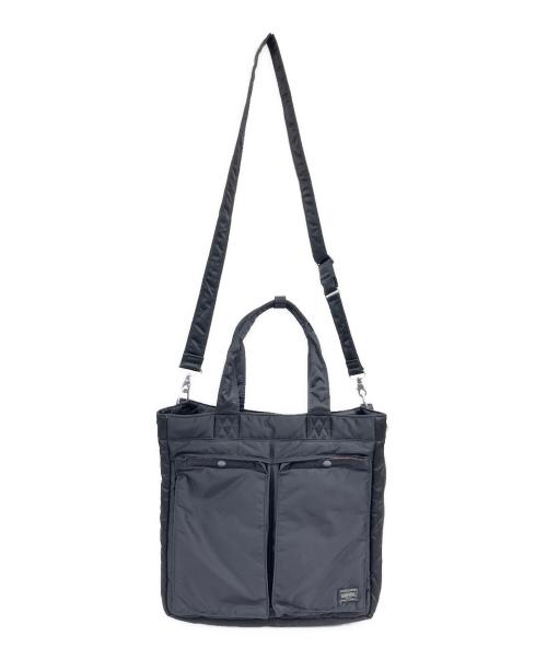 PORTER（ポーター）PORTER (ポーター) タンカートートバッグ ブラックの古着・服飾アイテム