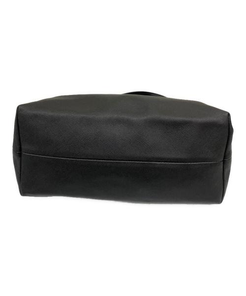 Vivienne Westwood（ヴィヴィアンウエストウッド）Vivienne Westwood (ヴィヴィアンウエストウッド) トートバッグ　サフィアーノ ブラックの古着・服飾アイテム