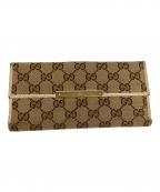 GUCCIグッチ）の古着「長財布」｜ベージュ