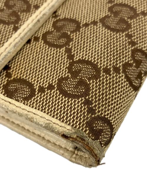 GUCCI（グッチ）GUCCI (グッチ) 長財布 ベージュの古着・服飾アイテム