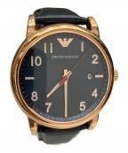 EMPORIO ARMANIエンポリオアルマーニ）の古着「腕時計」｜ネイビー