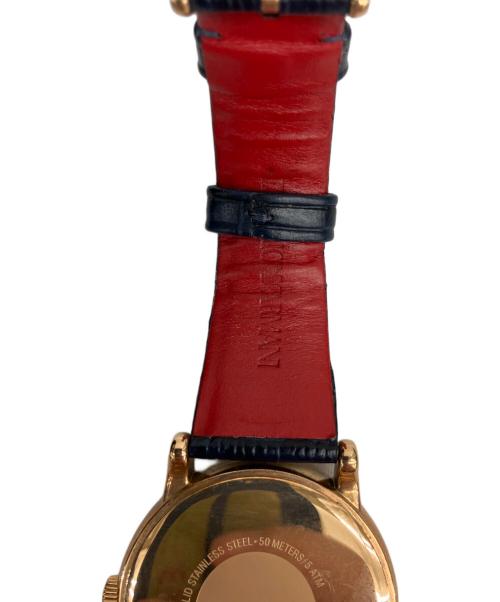 EMPORIO ARMANI（エンポリオアルマーニ）EMPORIO ARMANI (エンポリオアルマーニ) 腕時計 ネイビーの古着・服飾アイテム