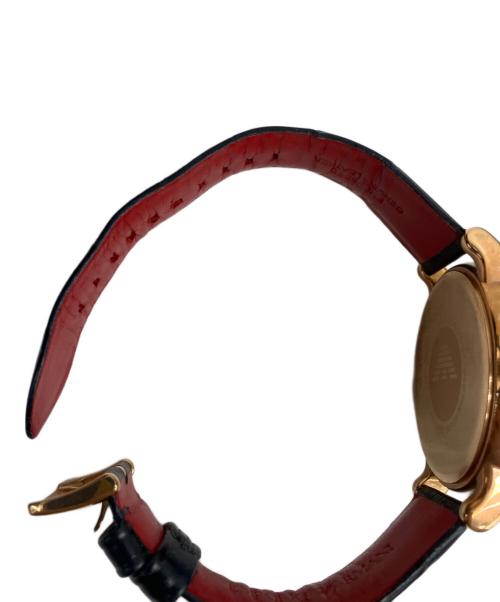 EMPORIO ARMANI（エンポリオアルマーニ）EMPORIO ARMANI (エンポリオアルマーニ) 腕時計 ネイビーの古着・服飾アイテム