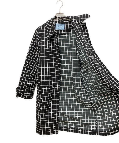 PRADA（プラダ）PRADA (プラダ) ステンカラーコート ブラック サイズ:SIZE40の古着・服飾アイテム