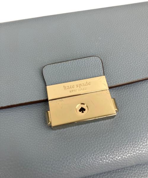 Kate Spade（ケイトスペード）Kate Spade (ケイトスペード) ショルダーバッグ ブルーの古着・服飾アイテム