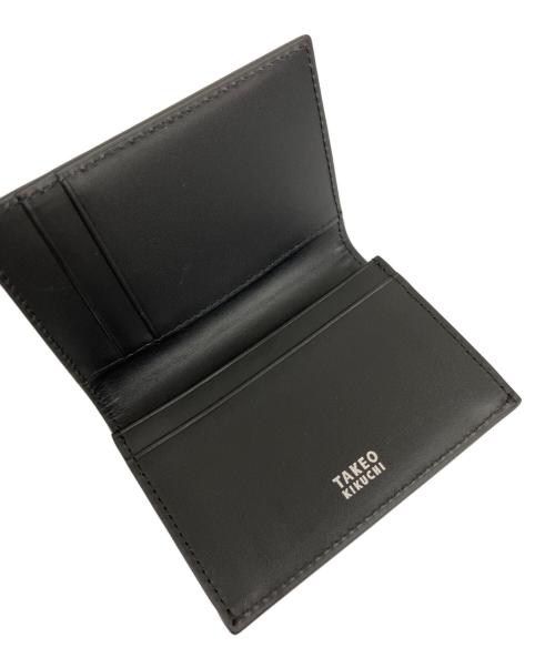 TAKEO KIKUCHI（タケオキクチ）TAKEO KIKUCHI (タケオキクチ) 名刺入れ ブラックの古着・服飾アイテム