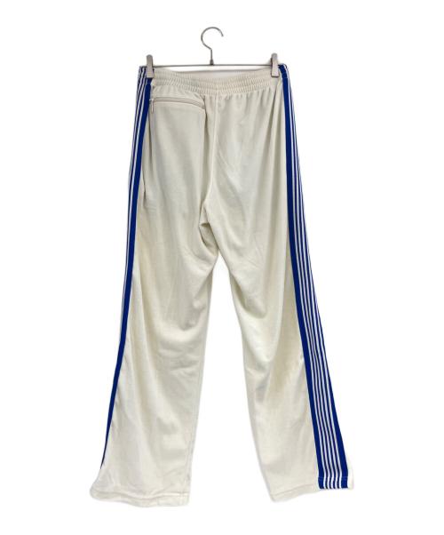 Needles（ニードルズ）Needles (ニードルズ) サイドライン トラックベロアロングパンツ ホワイト サイズ:Sの古着・服飾アイテム