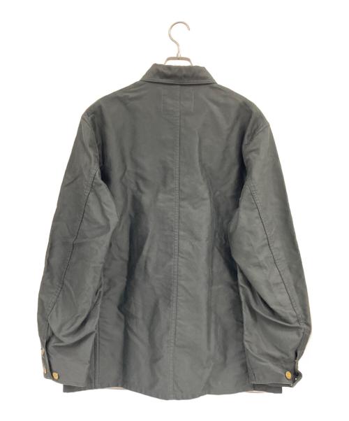 HEADLIGHT（ヘッドライト）HEADLIGHT (ヘッドライト) SUGAR CANE (シュガーケーン) カバーオール ブラック サイズ:Lの古着・服飾アイテム