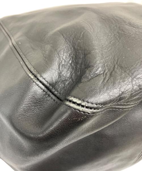 COACH（コーチ）COACH (コーチ) レザートートバッグ ブラックの古着・服飾アイテム