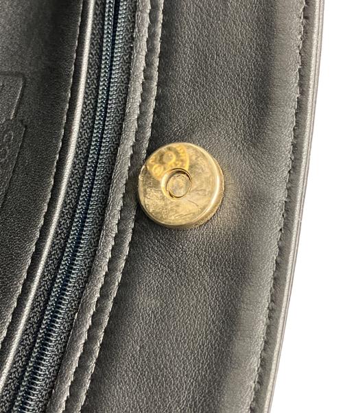 COACH（コーチ）COACH (コーチ) レザートートバッグ ブラックの古着・服飾アイテム