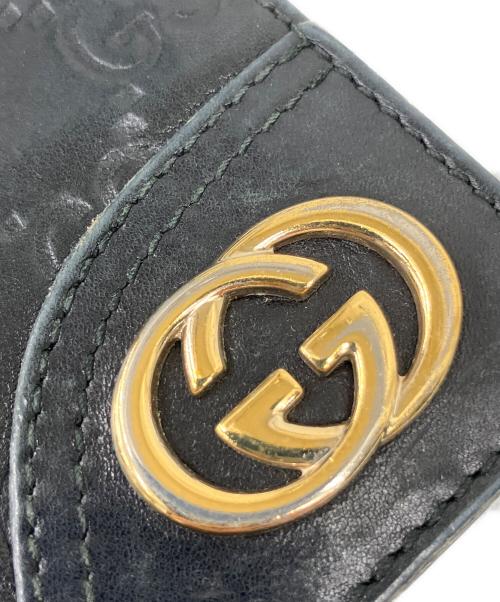 GUCCI（グッチ）GUCCI (グッチ) パスケース ブラックの古着・服飾アイテム
