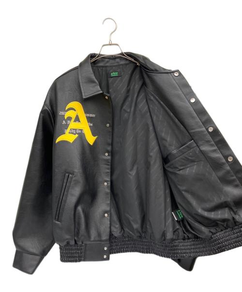 A FEW GOOD KIDS（アフューグッドキッズ）A FEW GOOD KIDS (アフューグッドキッズ) ホースロゴレザージャケット ブラック サイズ:Mの古着・服飾アイテム