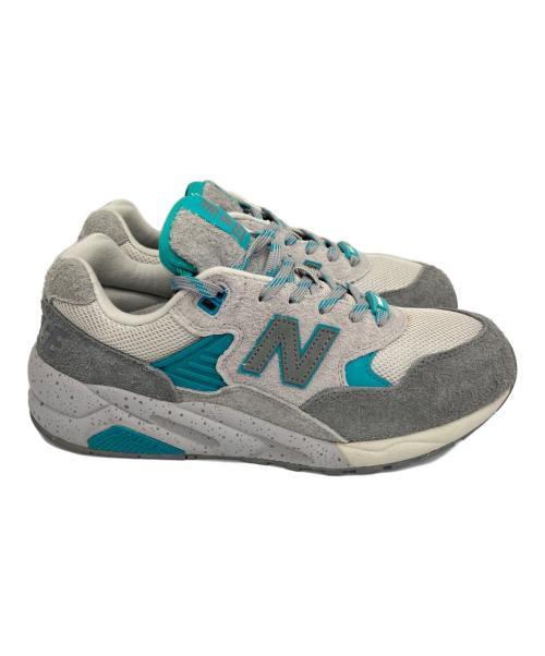 NEW BALANCE（ニューバランス）NEW BALANCE (ニューバランス) PALACE (パレス) スニーカー 580 グレー×ブルー サイズ:27の古着・服飾アイテム