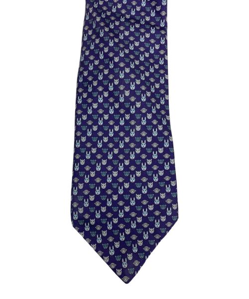 HERMES（エルメス）HERMES (エルメス) ネクタイ ネイビー サイズ:-の古着・服飾アイテム