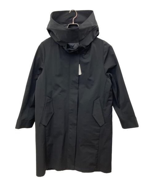 INDIVI（インディヴィ）INDIVI (インディヴィ) ライナー付モッズコート ブラック サイズ:SIZE15の古着・服飾アイテム