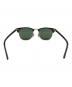中古・古着 RAY-BAN (レイバン) サングラス クラブマスター CLUBMASTER ブラック：8000円