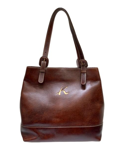 KITAMURA（キタムラ）KITAMURA (キタムラ) トートバッグ ブラウンの古着・服飾アイテム