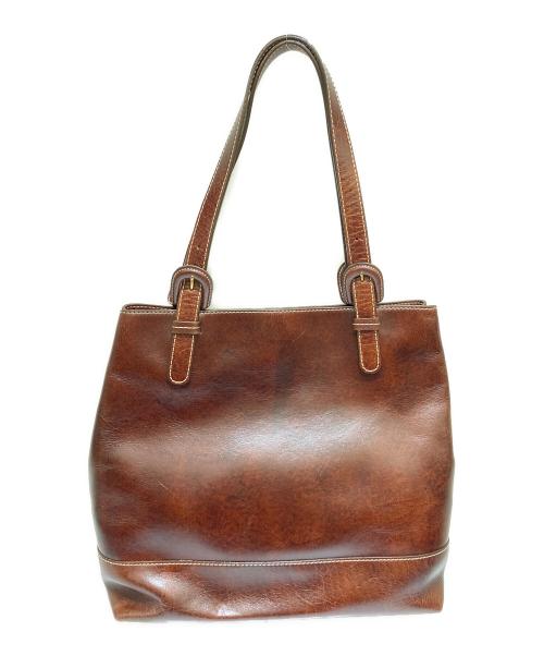 KITAMURA（キタムラ）KITAMURA (キタムラ) トートバッグ ブラウンの古着・服飾アイテム