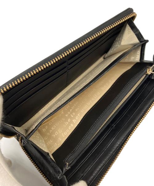 Kate Spade（ケイトスペード）Kate Spade (ケイトスペード) 長財布 ブラックの古着・服飾アイテム