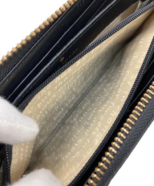 Kate Spade（ケイトスペード）Kate Spade (ケイトスペード) 長財布 ブラックの古着・服飾アイテム