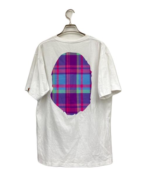 A BATHING APE（ア ベイシング エイプ）A BATHING APE (ア ベイシング エイプ) Tシャツ ホワイト サイズ:Lの古着・服飾アイテム