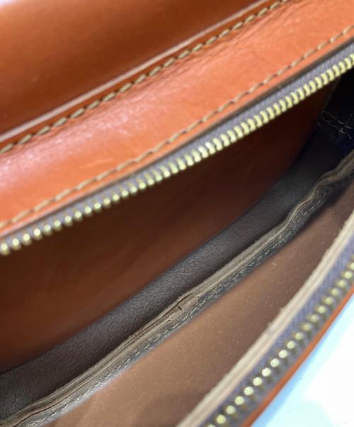 Herz（ヘルツ）Herz (ヘルツ) 2WAYショルダーバッグ ブラウンの古着・服飾アイテム