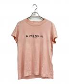 GIVENCHYジバンシィ）の古着「ロゴプリントTシャツ」｜ピンク
