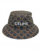 CELINEセリーヌ）の古着「バケットハット」｜ブラウン