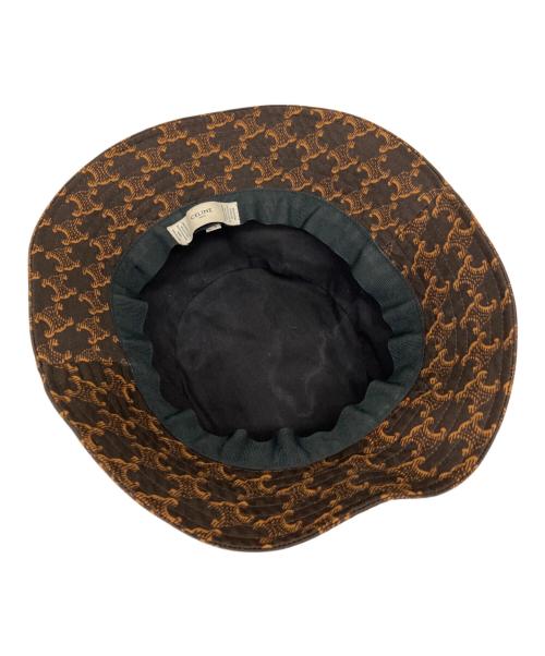 CELINE（セリーヌ）CELINE (セリーヌ) バケットハット ブラウンの古着・服飾アイテム