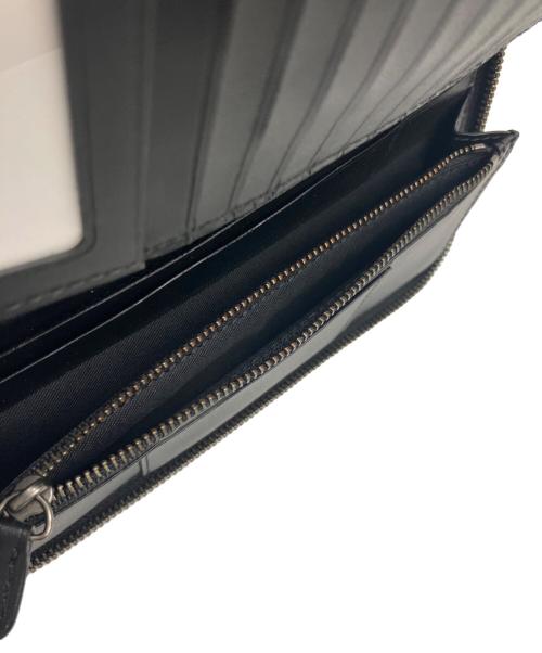 COACH（コーチ）COACH (コーチ) ラウンドファスナー財布 ブラックの古着・服飾アイテム