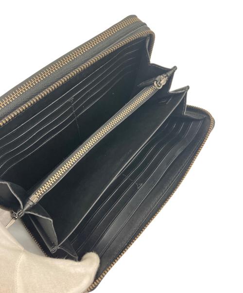 COACH（コーチ）COACH (コーチ) ラウンドファスナー財布 ブラックの古着・服飾アイテム