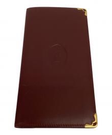 Cartier（カルティエ）の古着「長財布」｜ボルドー