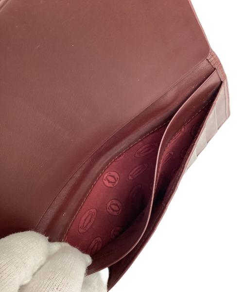 Cartier（カルティエ）Cartier (カルティエ) 長財布 ボルドーの古着・服飾アイテム