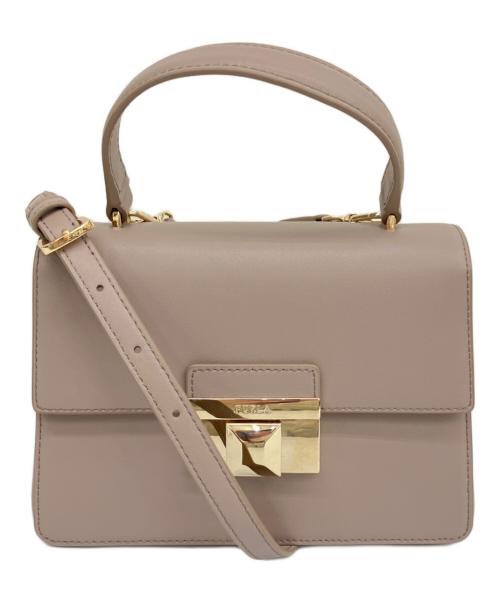 FURLA（フルラ）FURLA (フルラ) 2WAYバッグ ベージュの古着・服飾アイテム