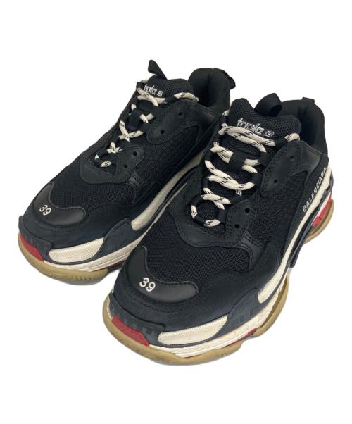 BALENCIAGA（バレンシアガ）BALENCIAGA (バレンシアガ) スニーカー TRIPLE S SNEAKER ブラック サイズ:26cmの古着・服飾アイテム