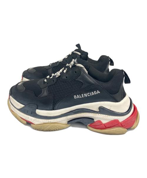BALENCIAGA（バレンシアガ）BALENCIAGA (バレンシアガ) スニーカー TRIPLE S SNEAKER ブラック サイズ:26cmの古着・服飾アイテム
